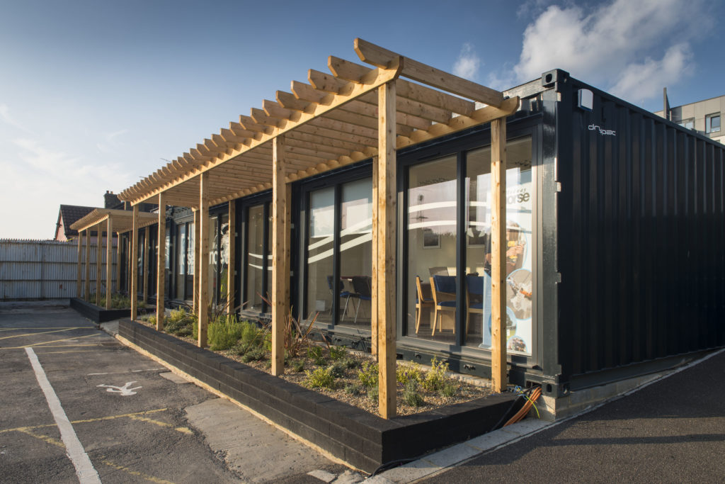 Shipping Container Office Block